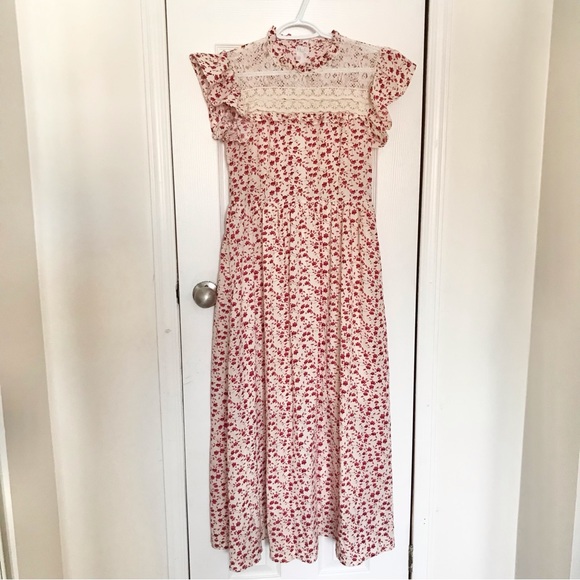 GORGEOUS PRAIRIE STYLE MAXI - Picture 3 of 7